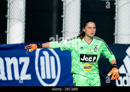 Laura Giuliani de Juventus pendant la série des femmes Un match entre Juventus et Sassuolo au Centre Juventus sur 8 novembre 2020 à Vinovo, Italie. (Photo par Alberto Gandolfo/NurPhoto) Banque D'Images