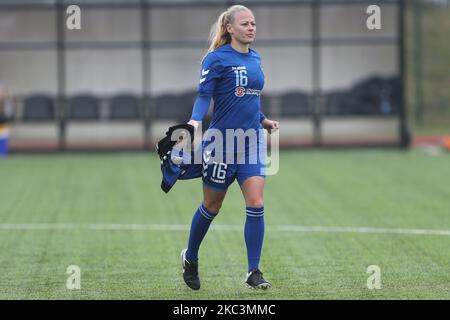 Ellie CHRISTON de Durham Women lors du match de championnat féminin FA entre Durham Women FC et Charlton Athletic au château de Maiden, à Durham City, le dimanche 8th novembre 2020. (Photo de Mark Fletcher/MI News/NurPhoto) Banque D'Images