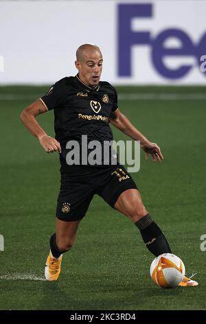 Tal Ben Haim, de Maccabi tel Aviv, contrôle le ballon lors du match du groupe I de l'UEFA Europa League entre Villarreal CF et le FC Maccabi tel-Aviv à l'Estadio de la Ceramica sur 5 novembre 2020 à Villareal, en Espagne. (Photo de Jose Breton/Pics action/NurPhoto) Banque D'Images