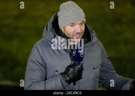 Ben Kay de BT Sport avant le match Gallagher Premiership entre Newcastle Falcons et sale Sharks à Kingston Park, Newcastle, le vendredi 27th novembre 2020. (Photo de Chris Lishman/MI News/NurPhoto) Banque D'Images