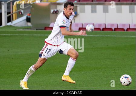 Ante Budimir lors du match entre le FC Barcelone et CA Osasuna, correspondant à la semaine 11 de la Liga Santander, joué au Camp Nou Stadium, le 29th novembre 2020, à Barcelone, Espagne. -- (photo par Urbanandsport/NurPhoto) Banque D'Images