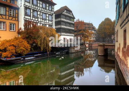 Strassbourg, Alsace, Bas-Rhin, Grand-est, France Banque D'Images