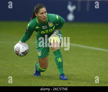 Lisa Wei d'Aston Villa Ladies FC pendant Barclays FA Women's Super League entre Tottenham Hotspur et Aston Villa Women au stade de Hive , Edgware, Royaume-Uni le 13th décembre 2020 (photo par action Foto Sport/NurPhoto) Banque D'Images