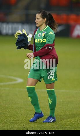 Lisa Wei d'Aston Villa Ladies FC pendant Barclays FA Women's Super League entre Tottenham Hotspur et Aston Villa Women au stade de Hive , Edgware, Royaume-Uni le 13th décembre 2020 (photo par action Foto Sport/NurPhoto) Banque D'Images