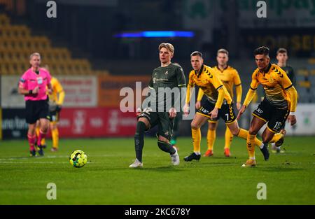 Tobias Börkeeiet de Brøndby pendant le match Superliga entre AC Horsens et Brøndby à CASA Arena, Horsens, Danemark sur 20 décembre 2020. (Photo par Ulrik Pedersen/NurPhoto) Banque D'Images