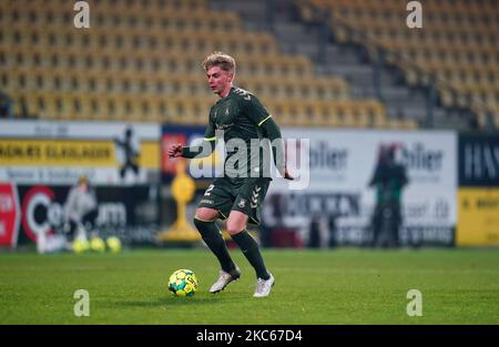 Tobias Börkeeiet de Brøndby pendant le match Superliga entre AC Horsens et Brøndby à CASA Arena, Horsens, Danemark sur 20 décembre 2020. (Photo par Ulrik Pedersen/NurPhoto) Banque D'Images