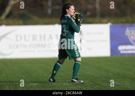 Megan Borthwick de Durham Women lors du match de championnat féminin de la FA entre Durham Women et London Bees au château de Maiden, à Durham City, le dimanche 24th janvier 2021. (Photo de Mark Fletcher/MI News/NurPhoto) Banque D'Images