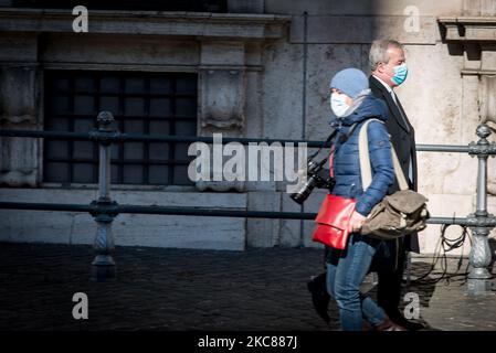 Franco Locatelli, président du Conseil supérieur de la Santé de Piazza Colonna, sur 26 janvier 2021 à Rome, Italie. (Photo par Andrea Ronchini/NurPhoto) Banque D'Images