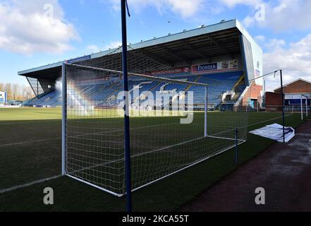 Vue générale de Brunton Park, domicile de Carlisle United, avant le match de la Sky Bet League 2 entre Carlisle United et Oldham Athletic à Brunton Park, Carlisle, le samedi 27th février 2021. (Photo d'Eddie Garvey/MI News/NurPhoto) Banque D'Images