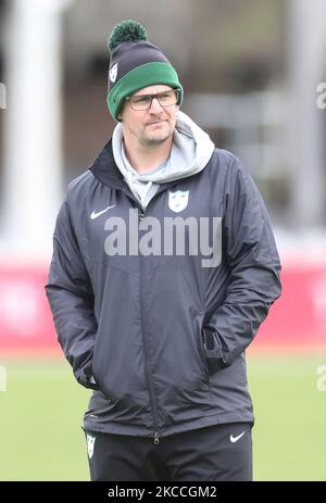 Alex Gidman entraîneur en chef de Worcestershire pendant LV Insurance County Championship Group 1 jour 3 de quatre entre Essex CCC et Worcestershire CCC au terrain du comté de Cloudfm le 10th avril 2021 à Chelmsford, Angleterre (photo par action Foto Sport/NurPhoto) Banque D'Images