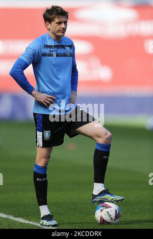 Adam Reach de Sheffield mercredi pendant le match de championnat Sky Bet entre Middlesbrough et Sheffield mercredi au stade Riverside, Middlesbrough, le samedi 24th avril 2021. (Photo de Mark Fletcher/MI News/NurPhoto) Banque D'Images