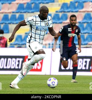 Romero Lukaku du FC Internazionale pendant la série Un match entre le FC Crotone et le FC Internazionale Milan sur le stade 01 mai 2021 'Ezio Scida' à Crotone, Italie (photo de Gabriele Maricchiolo/NurPhoto) Banque D'Images