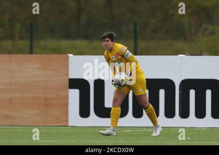 Sue WOOD de Coventry s'est unie lors du match de championnat féminin FA entre Durham Women FC et Coventry United au château de Maiden, à Durham City, en Angleterre, le 2nd mai 2021. (Photo de Mark Fletcher/MI News/NurPhoto) Banque D'Images