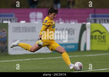 Sue WOOD de Coventry s'est unie lors du match de championnat féminin FA entre Durham Women FC et Coventry United au château de Maiden, à Durham City, en Angleterre, le 2nd mai 2021. (Photo de Mark Fletcher/MI News/NurPhoto) Banque D'Images