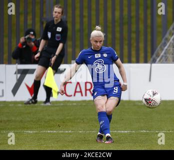 Bethany England of Chelsea FC Women durant la FA Women's Spur League betweenTottenham Hotspur et Chelsea au stade de Hive , Barnett , Londres , Royaume-Uni le 05th mai 2021 (photo par action Foto Sport/NurPhoto) Banque D'Images