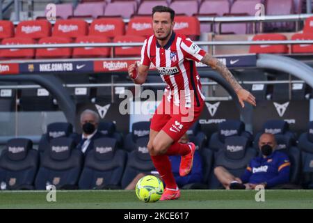 Koke pendant le match entre le FC Barcelone et le Club Atletico Madrid, correspondant à la semaine 35 de la Liga Santander, joué au stade Camp Nou, le 08th mai 2021, à Barcelone, Espagne. -- (photo par Urbanandsport/NurPhoto) Banque D'Images