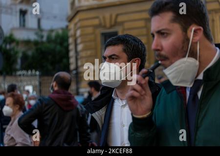 La communauté juive de Rome s'est réunie au Portico d'Ottavia pour soutenir Israël après que le conflit au Moyen-Orient s'est à nouveau enflammé. Plusieurs hommes politiques ont également manifesté leur solidarité sur 12 mai 2021 à Rome, Italie (photo d'Andrea Ronchini/NurPhoto) Banque D'Images