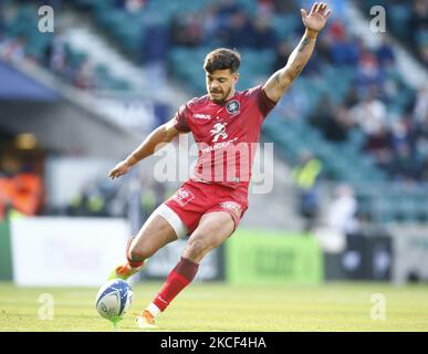 Romain Ntamack de Toulouse lors du match final de la coupe des champions Heineken entre la Rochelle et Toulouse au stade Twickenham sur 22 mai , 2021 à Londres , Angleterre (photo par action Foto Sport/NurPhoto) Banque D'Images