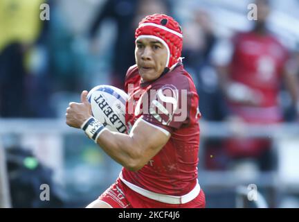 François Cros de Toulouse lors du match final de la coupe des champions Heineken entre la Rochelle et Toulouse au stade Twickenham sur 22 mai , 2021 à Londres, Angleterre (photo par action Foto Sport/NurPhoto) Banque D'Images