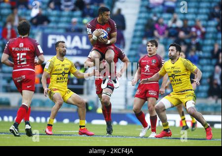 Matthis Lebel de Toulouse lors du match final de la coupe des champions Heineken entre la Rochelle et Toulouse au stade Twickenham sur 22 mai , 2021 à Londres, Angleterre (photo par action Foto Sport/NurPhoto) Banque D'Images