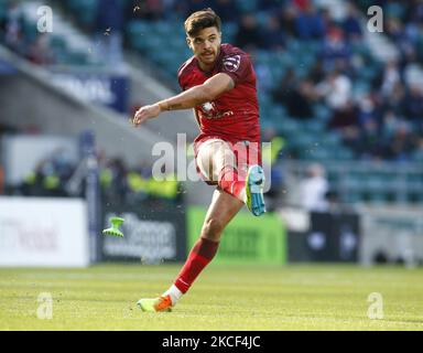 Romain Ntamack de Toulouse lors du match final de la coupe des champions Heineken entre la Rochelle et Toulouse au stade Twickenham sur 22 mai , 2021 à Londres , Angleterre (photo par action Foto Sport/NurPhoto) Banque D'Images