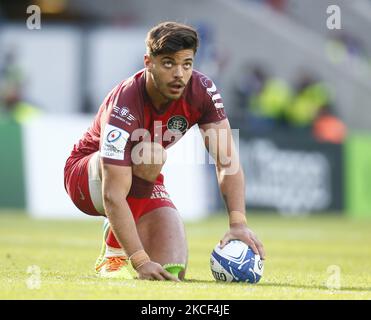 Romain Ntamack de Toulouse lors du match final de la coupe des champions Heineken entre la Rochelle et Toulouse au stade Twickenham sur 22 mai , 2021 à Londres , Angleterre (photo par action Foto Sport/NurPhoto) Banque D'Images