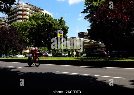 Giro d'Italia 2021 course cycliste après la 21st et dernière étape sur 30 mai 2021 à Milan. À Milan, Italie (photo de Mairo Cinquetti/NurPhoto) Banque D'Images