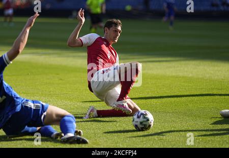 Andreas Christensen au Danemark lors du match amical avant l'Euro 2021 entre le Danemark et la Bosnie-Herzégovine au stade Broendby, Copenhague, Danemark sur 6 juin 2021. (Photo par Ulrik Pedersen/NurPhoto) Banque D'Images