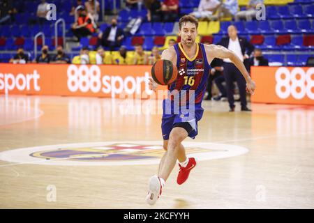 16 Pau Gasol du FC Barcelone pendant le match de 3rd la demi-finale entre le FC Barcelone et Lenovo Ténérife au Palau Blaugrana sur 11 juin 2021 à Barcelone, Espagne. (Photo par Xavier Bonilla/NurPhoto) Banque D'Images