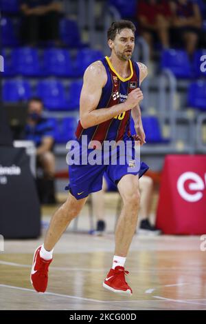 16 Pau Gasol du FC Barcelone pendant le match de 3rd la demi-finale entre le FC Barcelone et Lenovo Ténérife au Palau Blaugrana sur 11 juin 2021 à Barcelone, Espagne. (Photo par Xavier Bonilla/NurPhoto) Banque D'Images