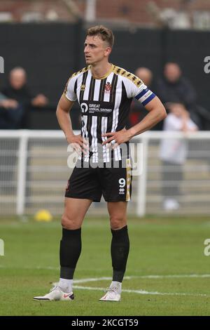 Glen Taylor de la ville de Spennymoor vu lors du match amical d'avant-saison entre la ville de Spennymoor et Sunderland au Brewery Field, Spennymoor, le samedi 3rd juillet 2021. (Photo de will Matthews/MI News/NurPhoto) Banque D'Images