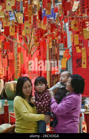 Le nouvel an lunaire chinois à Markham, Ontario, Canada, on 31 janvier 2009. (Photo de Creative Touch Imaging Ltd./NurPhoto) Banque D'Images