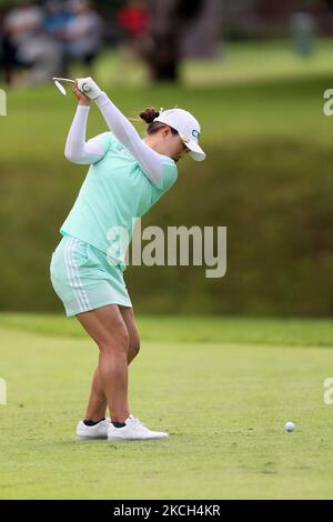 SSU-Chia Cheng est le joueur de 6th lors de la troisième partie du tournoi de golf classique du Marathon LPGA au Highland Meadows Golf Club de Sylvania, Ohio, Etats-Unis Samedi, 10 juillet 2021. (Photo par Amy Lemus/NurPhoto) Banque D'Images