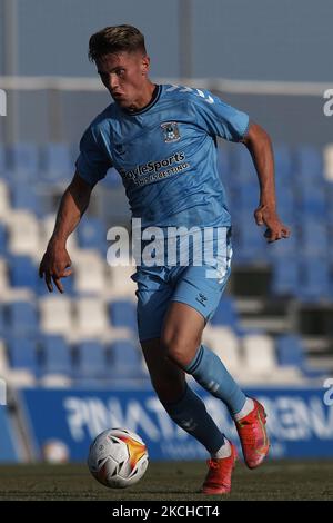 Viktor Gyokeres de Coventry City en action pendant le match amical d'avant-saison entre Sevilla CF et Coventry City à Pinatar Arena sur 17 juillet 2021 à Murcie, Espagne. (Photo de Jose Breton/Pics action/NurPhoto) Banque D'Images