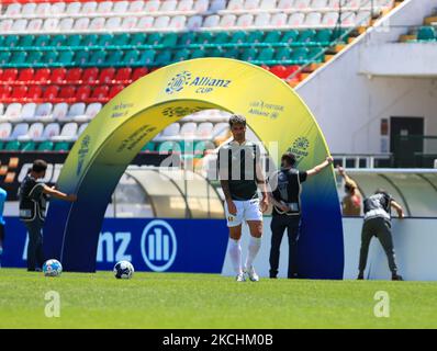 Fabricio Simões d'Estrela Amadora SAD pendant 1st partie du match DE LA COUPE Allianz entre Estrela Amadora SAD et le FC Vizela à Estadio José Gomes sur 24 juillet 2021 à Amadora, Portugal. (Photo de Paulo Nascimento/NurPhoto) Banque D'Images