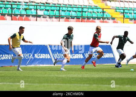 Fabricio Simões d'Estrela Amadora SAD en action en 1st Round du match DE LA coupe Allianz entre Estrela Amadora SAD et le FC Vizela à Estadio José Gomes sur 24 juillet 2021 à Amadora, Portugal. (Photo de Paulo Nascimento/NurPhoto) Banque D'Images