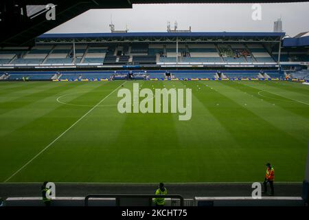 Kiyan Prince Foundation Stadium photographié lors du match d'avant-saison entre Queens Park Rangers et Manchester United au Kiyan Prince Foundation Stadium, Londres, Royaume-Uni, le 24th juillet 2021. (Photo de Federico Maranesi/MI News/NurPhoto) Banque D'Images