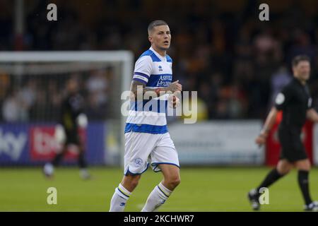 QPR Lyndon dykes lors du match amical d'avant-saison entre Cambridge United et Queens Park Rangers au R Costaings Abbey Stadium, Cambridge, Angleterre, le 27th juillet 2021. (Photo par Ian Randall/MI News/NurPhoto) Banque D'Images