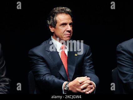 Photos du gouverneur Cuomo à l'Open for Business de New York Conférence à l'échelle de l'État 27 septembre 2011 au Centre des congrès de l'Empire State Plaza Albany NY (photo de Shannon de celle/NurPhoto) Banque D'Images