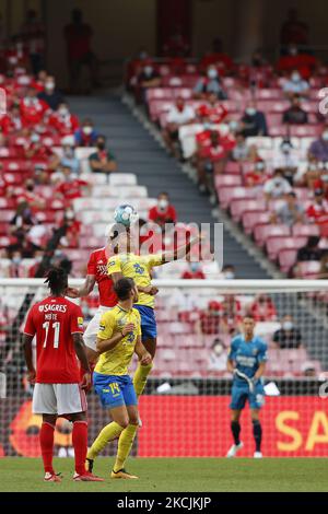 Morato en action pendant le match de la Ligue BWIN entre SL Benfica et Arouca FC, à Estádio da Luz, Lisboa, Portugal, 14, août, 2021 (photo de João Rico/NurPhoto) Banque D'Images