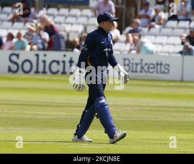 Harry Duke du Yorkshire lors de la finale d'une journée de la coupe Royal London entre Essex Eagles et Yorkshire Vikings au terrain du comté de Cloudfm le 14th août 2021 à Chelmsford, Angleterre (photo par action Foto Sport/NurPhoto) Banque D'Images