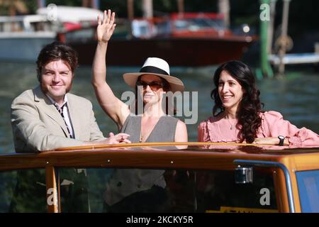 Ruth Wilson, Tom Burke, Harry Wootliff arrive au Festival international du film de Venise 78th sur 5 septembre 2021 à Venise, en Italie. (Photo de Matteo Chinellato/NurPhoto) Banque D'Images