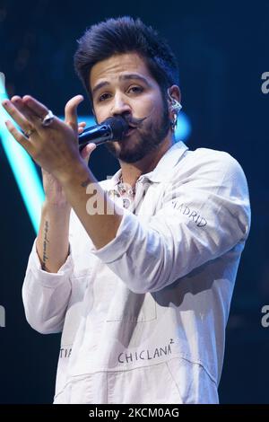 Camilo se produit au centre WiZink de 5 septembre 2021 à Madrid, Espagne (photo d'Oscar Gonzalez/NurPhoto) Banque D'Images