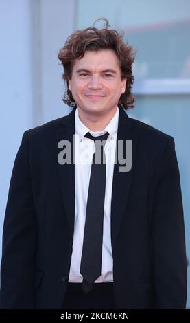 Emile Hirsch assiste au tapis rouge du film « Freaks Out » lors du Festival international du film de Venise 78th sur 08 septembre 2021 à Venise, en Italie. (Photo de Matteo Chinellato/NurPhoto) Banque D'Images