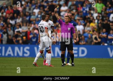 Ryan Christie lors du match de championnat Sky Bet entre Cardiff City et AFC Bournemouth au stade de Cardiff City sur 18 septembre 2021 à Cardiff, pays de Galles. (Photo par MI News/NurPhoto) Banque D'Images