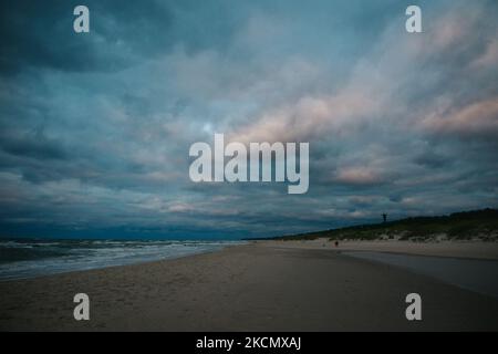 Une vue des genres de Dziwnow, Pologne, on 19 septembre 2021 (photo de Krzysztof Zatycki/NurPhoto) Banque D'Images