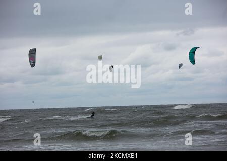 Une vue des genres de Dziwnow, Pologne, on 19 septembre 2021 (photo de Krzysztof Zatycki/NurPhoto) Banque D'Images