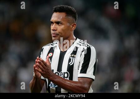 Alex Sandro (Juventus FC) lors de la série italienne Un match de football entre Juventus FC et AC Milan sur 19 septembre 2021 au stade Allianz de Turin, Italie (photo de Nderim Kaceli/LiveMedia/NurPhoto) Banque D'Images