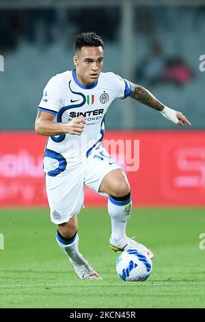 Lautaro Martinez du FC Internazionale lors de la série Un match entre ACF Fiorentina et FC Internazionale au Stadio Artemio Franchi, Florence, Italie, le 21 septembre 2021. (Photo de Giuseppe Maffia/NurPhoto) Banque D'Images