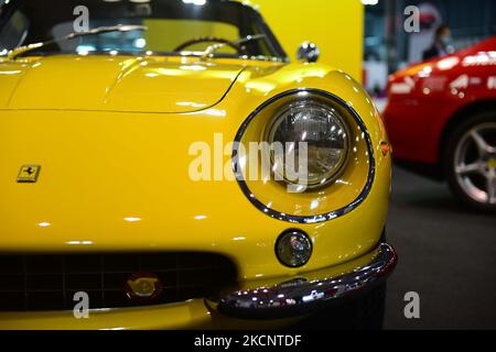 Voitures en exposition sur Autoclassica, foire annuelle basée à Fiera Milano Rho, à Rho, Milan, Italie, 1 octobre 2021 (photo par Andrea Diodato/NurPhoto) Banque D'Images